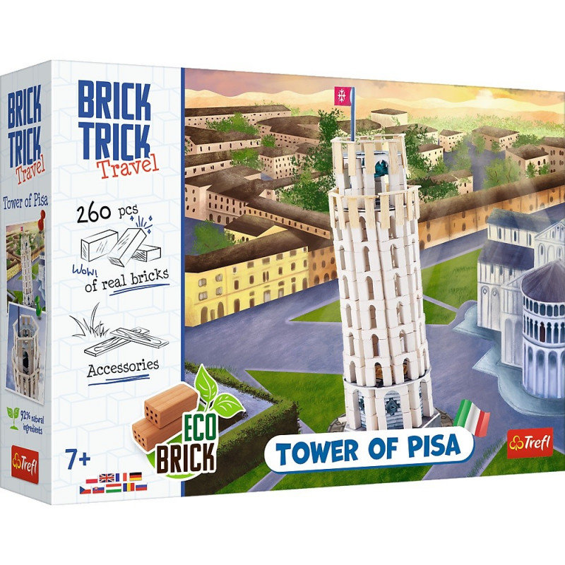 BRICK TRICK Kelionės – Pizos bokštas
