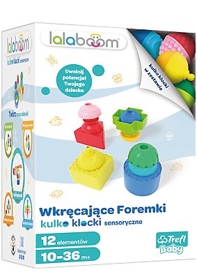 CREFL LALABOOM 61466 Sraigtinės formos