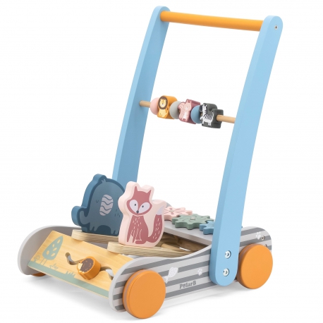 VIGA PolarB Baby Walker - gyvūnų draugai