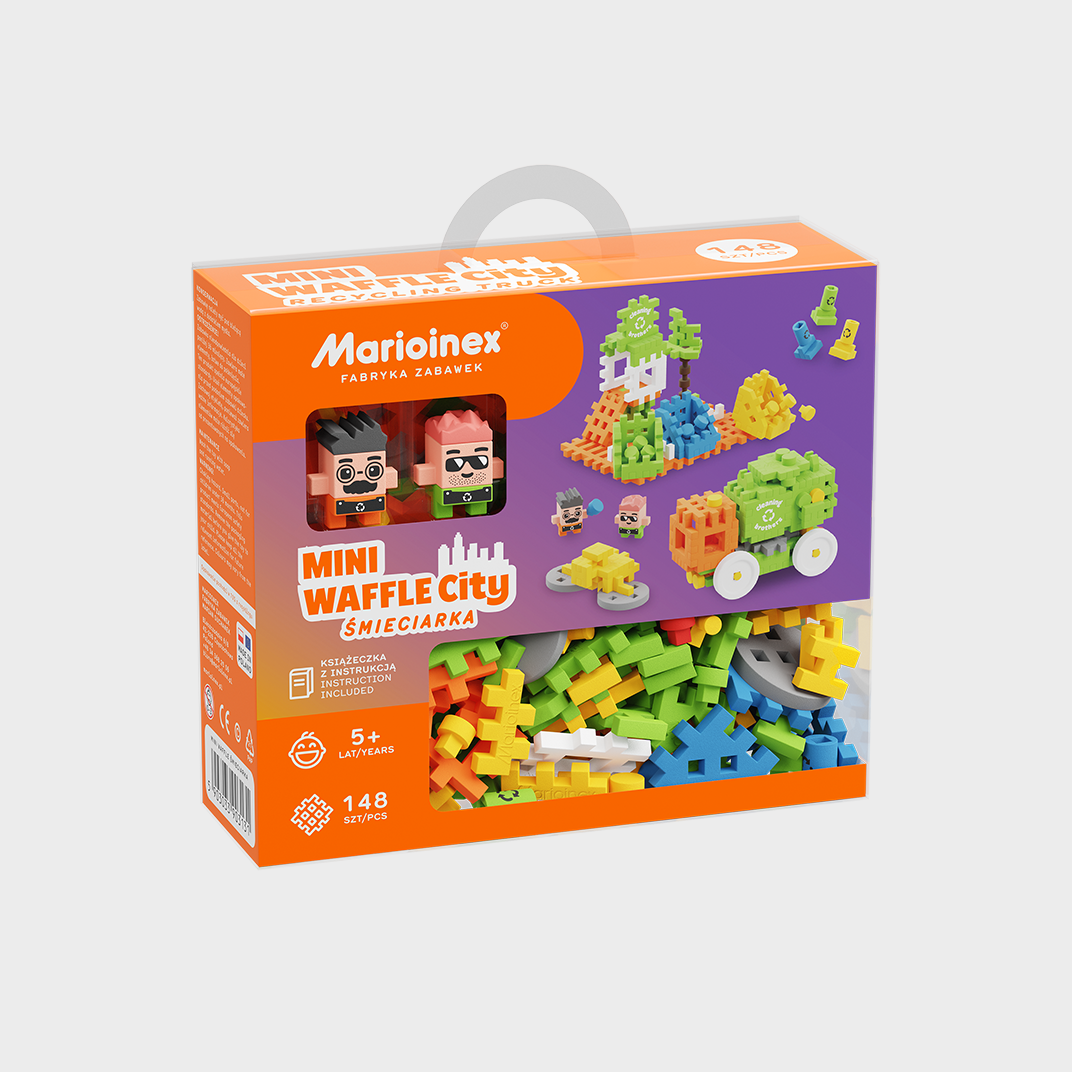MARIOINEX vaflinės mini kaladėlės - 148 ELEKTRONINĖ ŠIUŽVEŽĖ. - Image 2