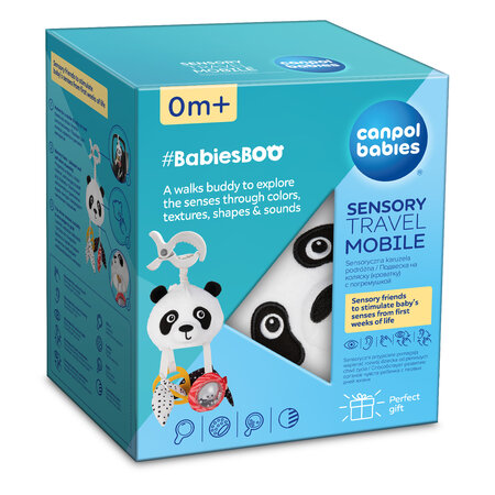CANPOL BabiesBoo sensorinė kelionių karuselė - Image 2