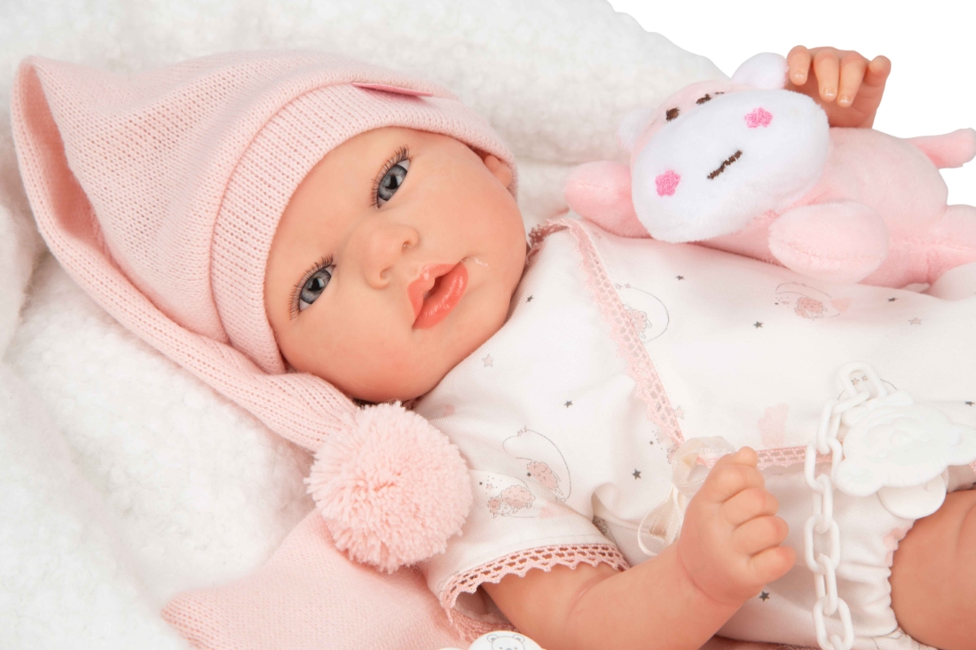 Arias Reborn lėlė kūdikėlis Arielė, 40 cm - Image 12