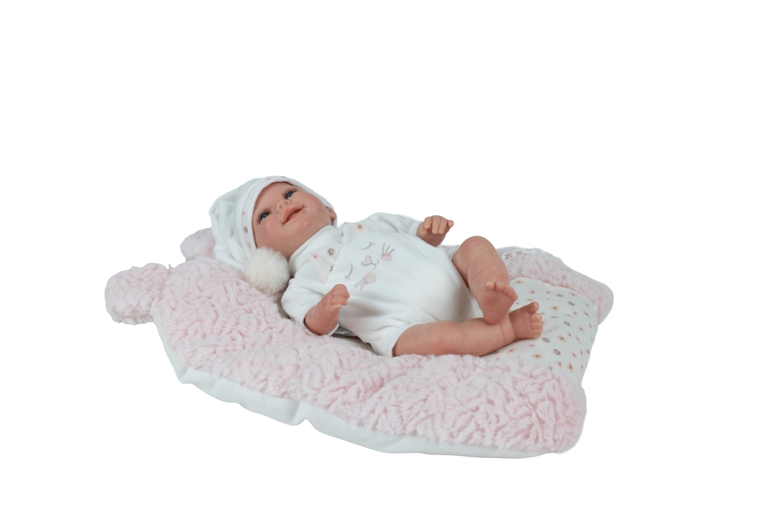 Arias Reborn lėlė kūdikėlis su miego pagalve, 35 cm - Image 3