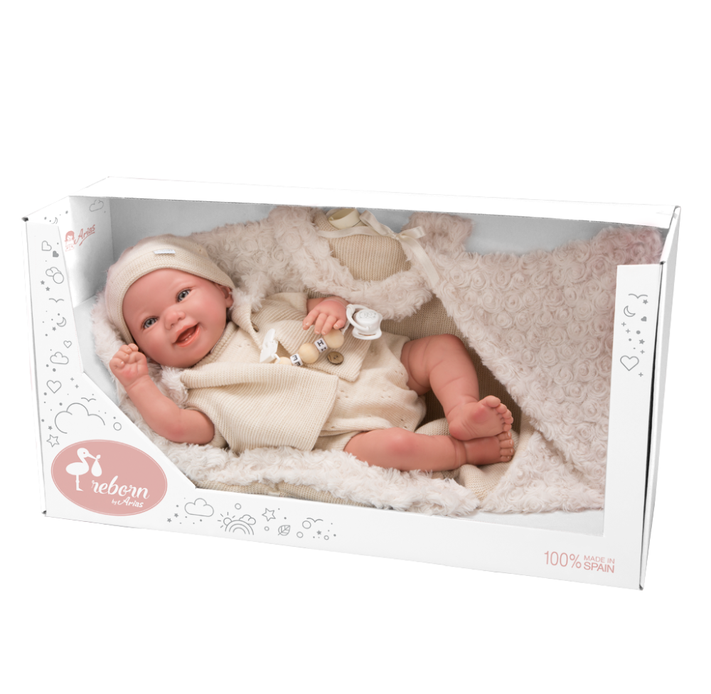 Arias Reborn kūdikėlis, 45 cm - Image 9