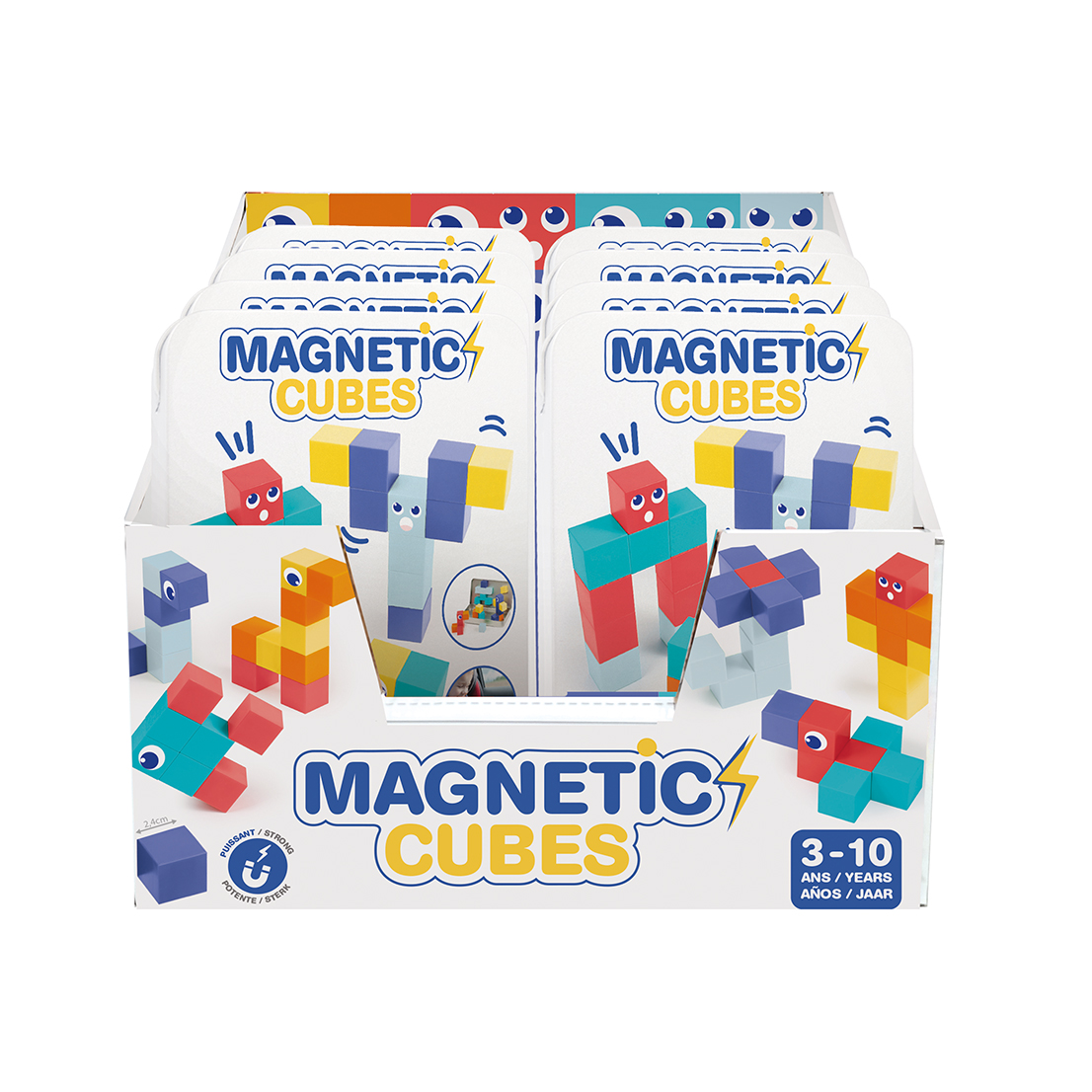 LUDI magnetinis konstruktorius Kubeliai kelioninis formatas - Image 6