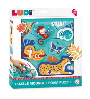LUDI dėlionė pagal formas Safari