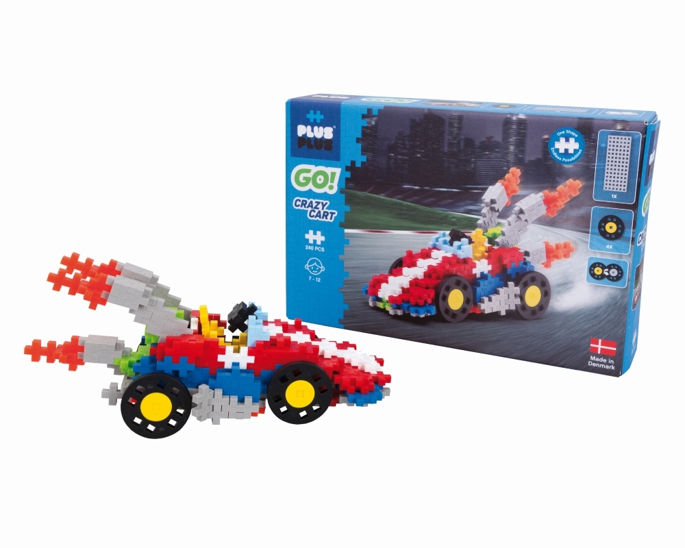 Plus Plus konstruktorius, Kartingai, 240 det.