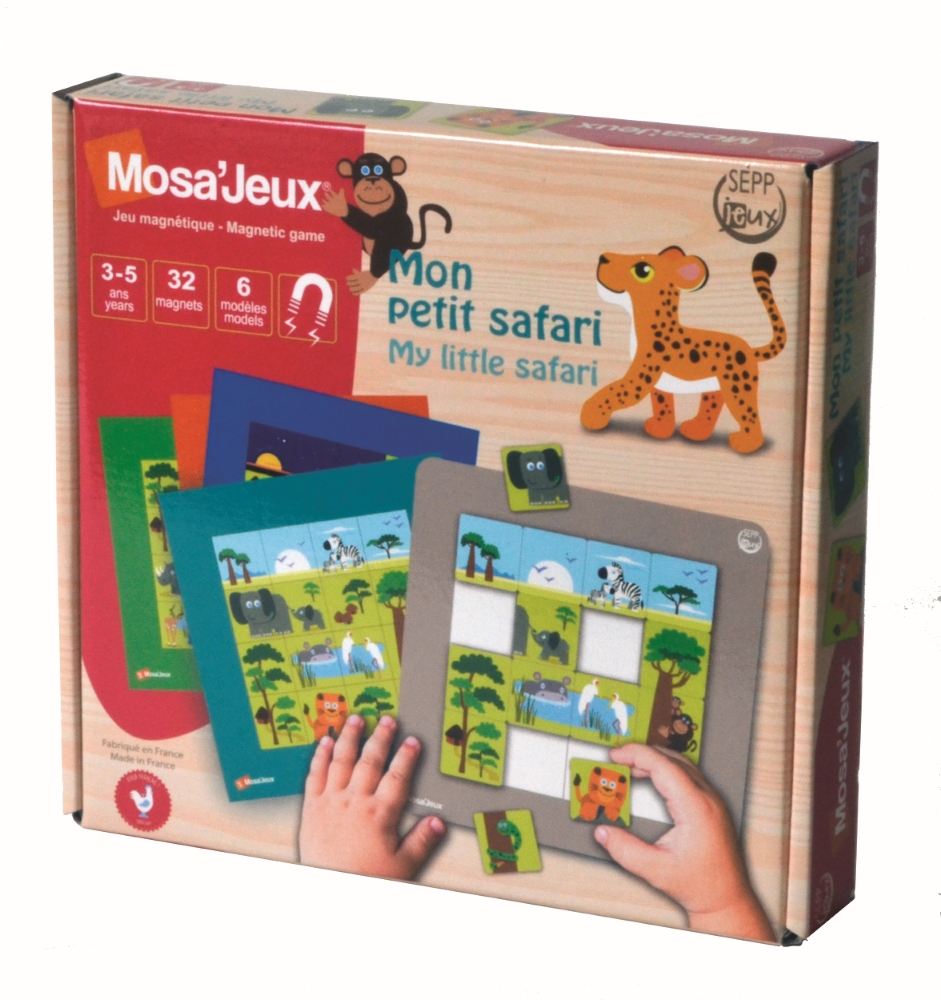 SEPP magnetinis žaidimas, Mano mažasis Safari, 3-5 m. - Image 2