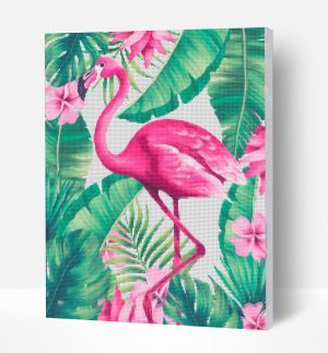 Splat Planet deimantinė dėlionė FLAMINGAS 30x40 cm
