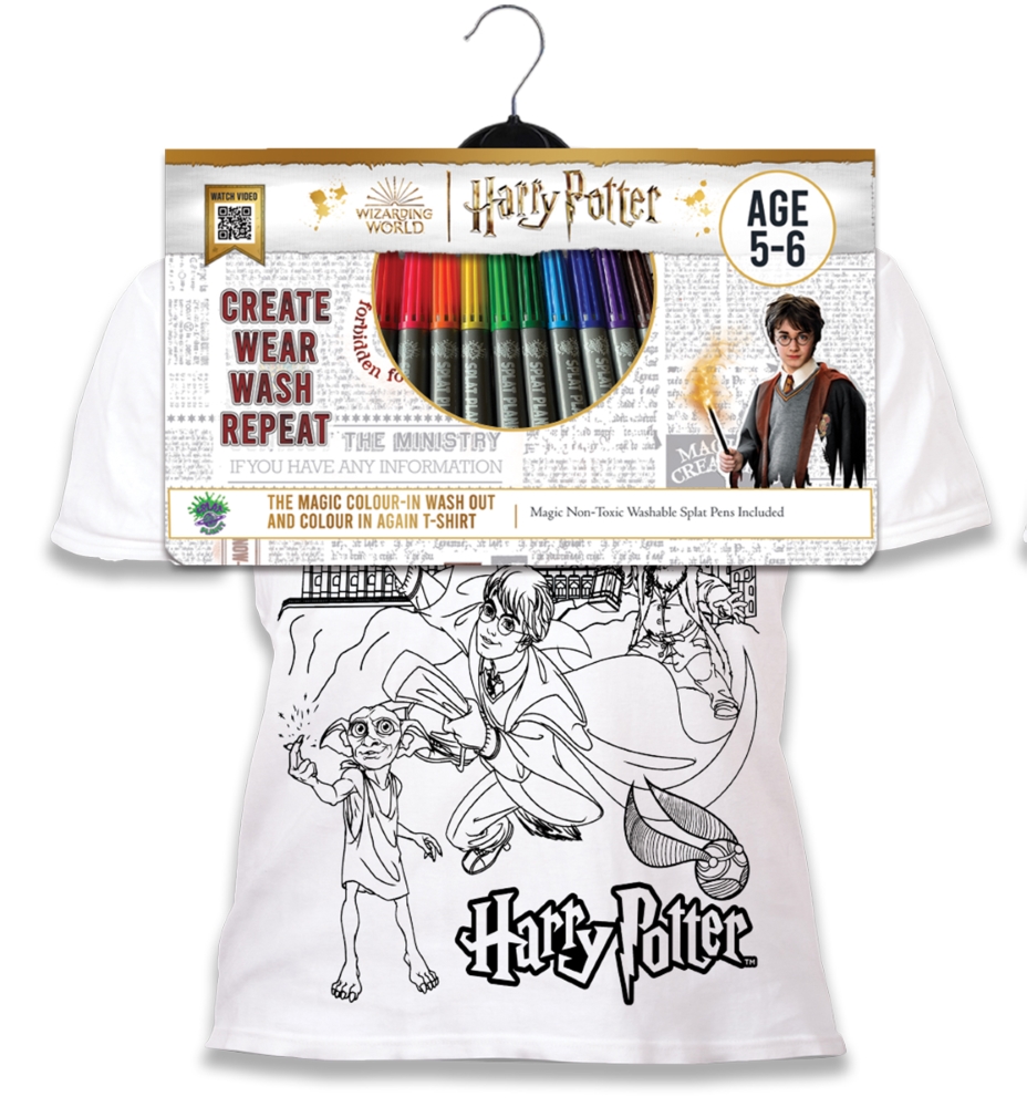Splat Planet marškinėliai su flomasteriais Harry Potter - Image 3