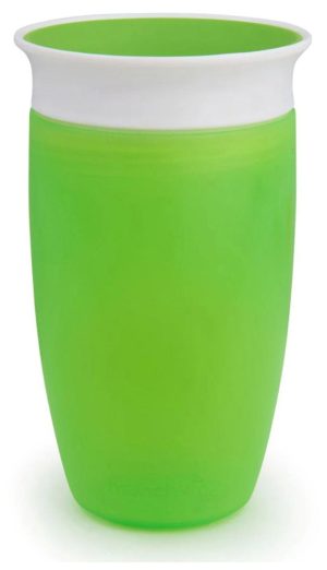 MUNCHKIN puodelis, Miracle 360, žalias, 12mėn+, 296ml, 90071