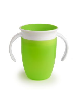 MUNCHKIN mokomasis puodelis, Miracle 360, žalias, 6mėn+, 207 ml, 90103