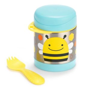 SKIP HOP termo maisto indelis ZOO, bee, 36 mėn+, 325 ml, 252379