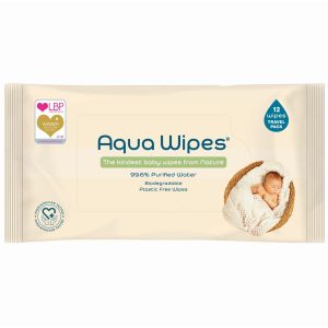 AQUA WIPES drėgnos servetėlės 12 vnt. AQW12F12P