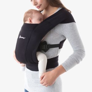 ERGOBABY nešioklė EMBRACE, pure black