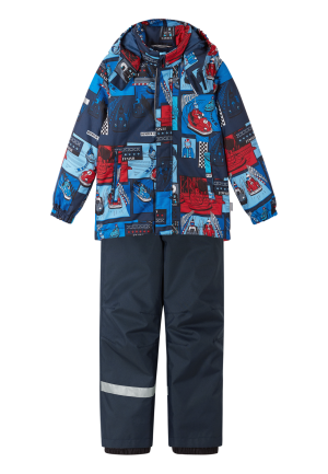 TUTTA by REIMA žieminis lauko komplektas (striukė ir kelnės) SIRRI, tamsiai mėlynas, 6100004A-6961, 98 cm