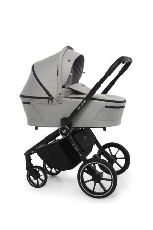 MUUVO Quick 4.0 universalus vežimėlis Steel Grey 2in1 SET