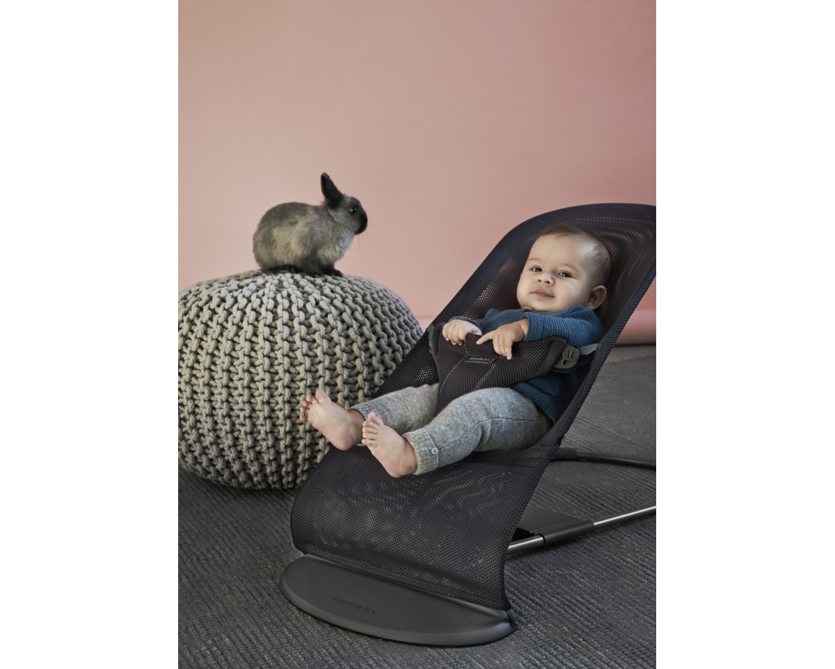 BABYBJÖRN gultukas BLISS Mesh, anthracite, 006013 - Image 2