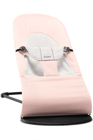 BABYBJÖRN gultukas BALANCE SOFT cotton/jersey, light pink/gray, 005289