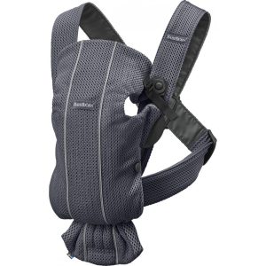 BABYBJÖRN nešioklė Mini, Anthracite, 3D Mesh 021013