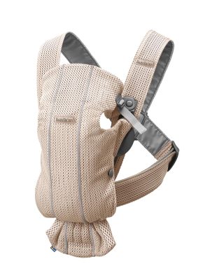 BABYBJÖRN nešioklė Mini, Pearly Pink, 3D Mesh 021001
