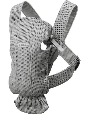 BABYBJÖRN nešioklė Mini, Mesh 3D, Grey, 021018