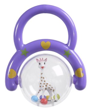 VULLI Sophie la girafe barškutis su rankenėle 3m+ 010126