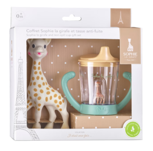 VULLI kramtuko ir puodelio rinkinys SOPHIE LA GIRAFE, 850809