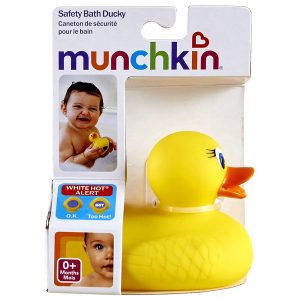 MUNCHKIN žaisliukas reaguojantis į karštą vandenį 0m+ Safety Bath Duck 90199P