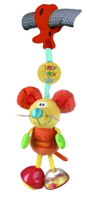 PLAYGRO pakabinamas žaislas Pelytė Mimsy, 0101141