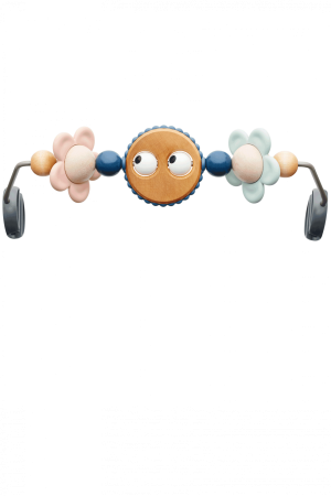 BABYBJÖRN žaislas medinis gultukui  Googly Eyes Pastels 080510