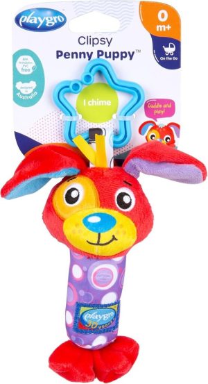 PLAYGRO pakabinamas žaislas Clipsy Penny Puppy, 0189043