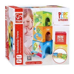 HAPE didelės kaladėlės Pepė ir draugai, E0451A