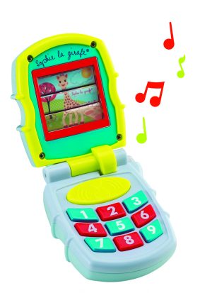 VULLI Sophie la girafe muzikinis telefonas 3m+ 230777
