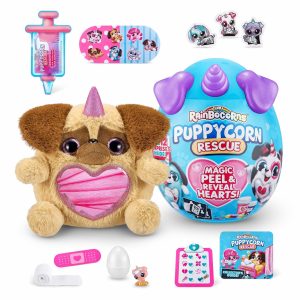 RAINBOCORNS pliušinis žaislas su aksesuarais Puppycorn Rescue, 9261
