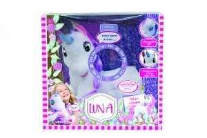 BAMBOLINA pliušinis žaislas vienaragis Luna, Lietuviška versija, BD2003LT