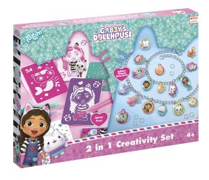 TOTUM GABBY'S DOLLHOUSE 2 in 1 kūrybinis rinkinys, 420397
