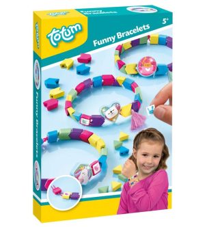 TOTUM kūrybinis rinkinys Funny Bracelets, TT029842