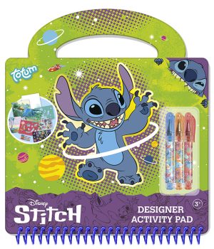 TOTUM DISNEY STITCH kūrybinis rinkinys Designer Activity Pad, 700093