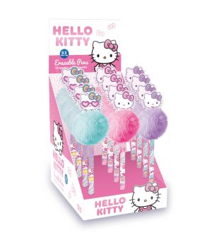 HELLO KITTY nutrinamas pūkuotas rašiklis, 10685PTR