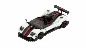 RASTAR 1:16 mastelio surenkamas automodelis Pagani Zonda Cinque Bricks, 98200