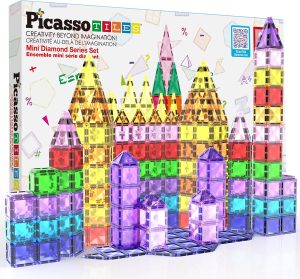 PICASSO TILES Magnetinis konstruktorius 80 det., PTM80