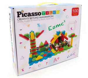 PICASSO TILES Konstruktorius HedgeHog blocks Safari 100 det., PTB100-SAFARI