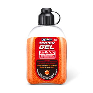 X-SHOT šoviniai Hyper Gel, 20000 želinių rutuliukų, asort., 36625