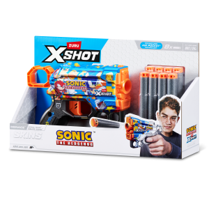 XSHOT žaislinis šautuvas Sonic The Hedgehog 8vnt., asort., 36679