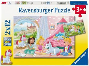 RAVENSBURGER PUZZLE dėlionė Stebuklinga draugystė, 2x12 det., 12000858 3