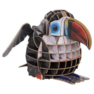 MAKEBUG 3D popierinė delionė Raudonsnapis tukanas, MB-D-0007