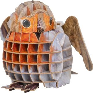 MAKEBUG 3D popierinė delionė Paprastoji liepsnelė, MB-D-0025
