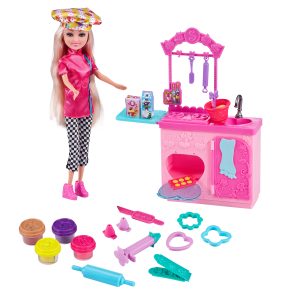 SPARKLE GIRLZ 27cm lėlė su kepimo rinkiniu, 100183