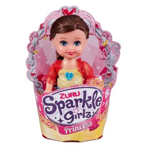 SPARKLE GIRLZ lėlė keksiuko formelėje Princess, 10cm, asort., 10015TQ3